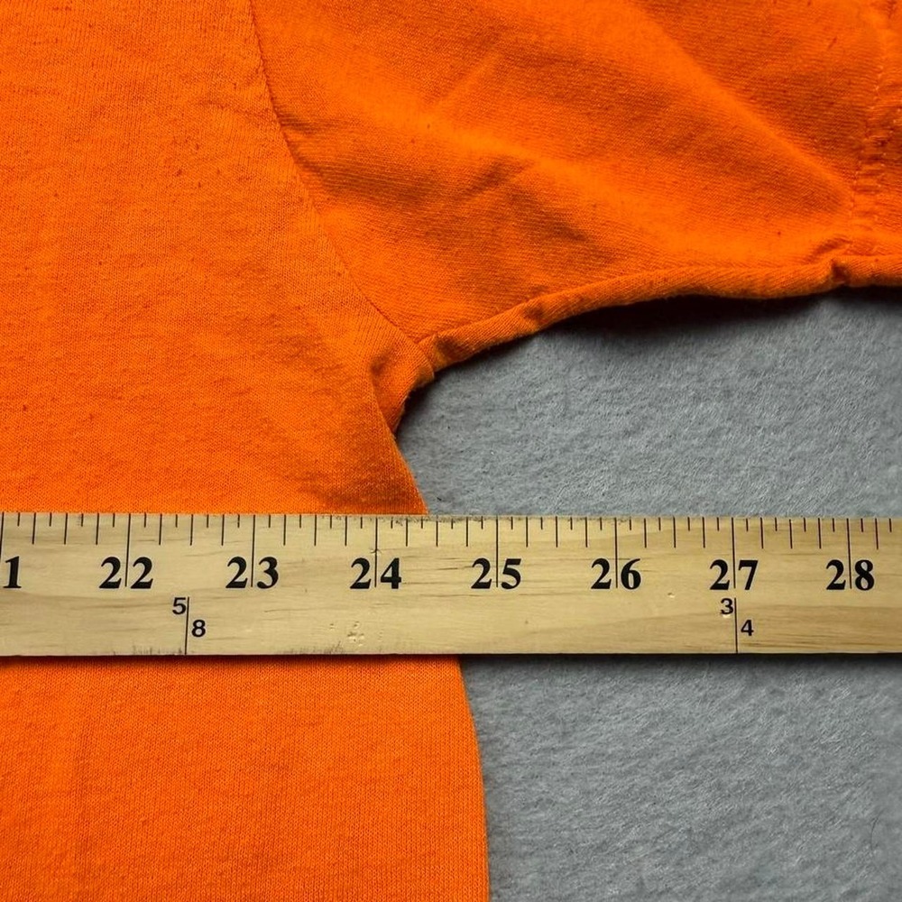 South Padre Island Texas Nautical Graphic T-Shirt Orange - Picture 4 of 6